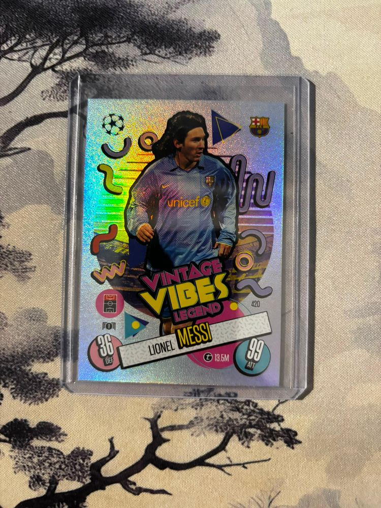 Other Vintage Vibes Legend Lionel Messi Trading Card product image
